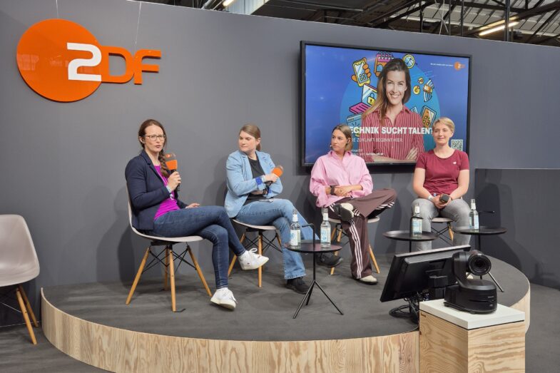 Talk "Women and Tech: Jobs im ZDF" auf der re:publica 24